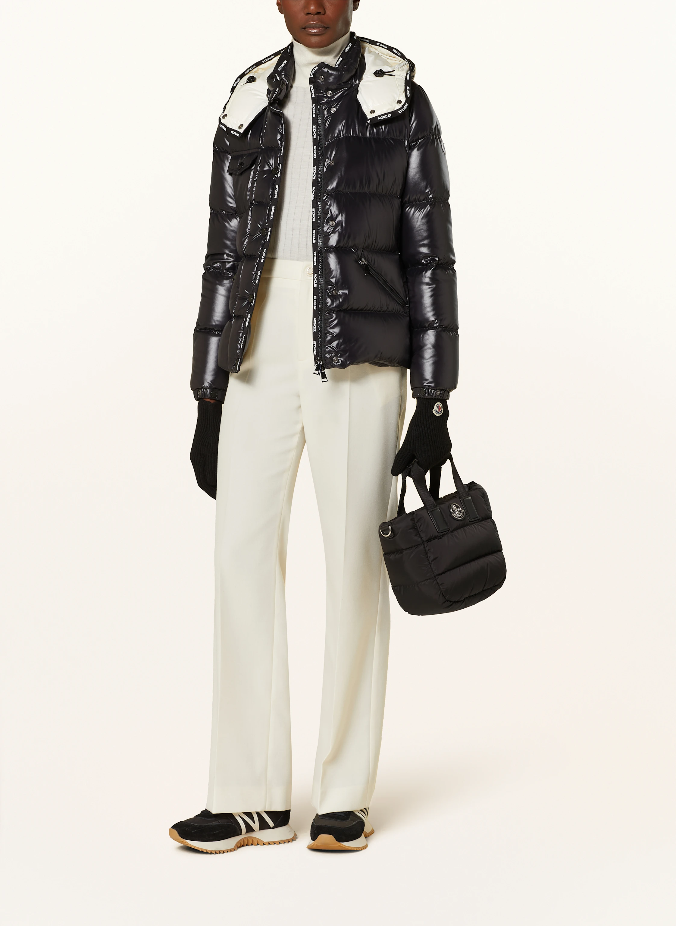 MONCLER Daunenjacke FLUMET mit abnehmbarer Kapuze