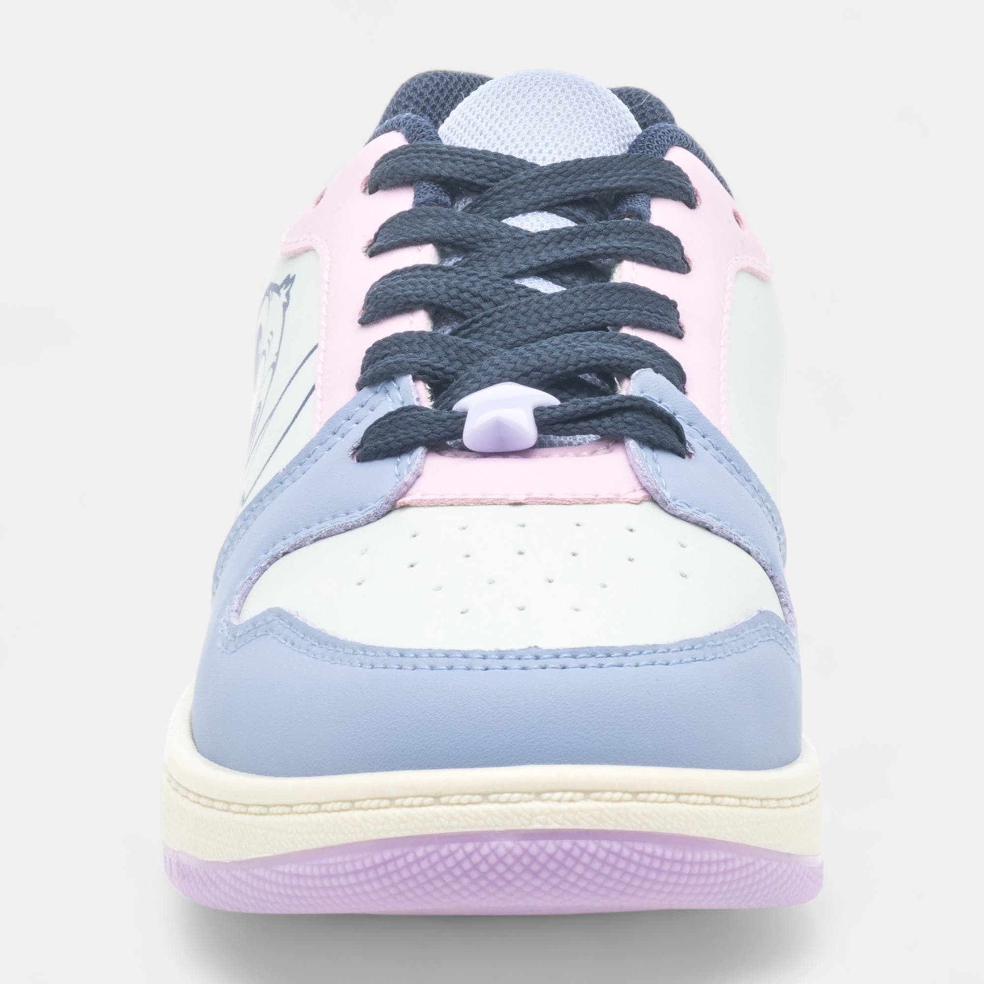 Baskets Fille bleu