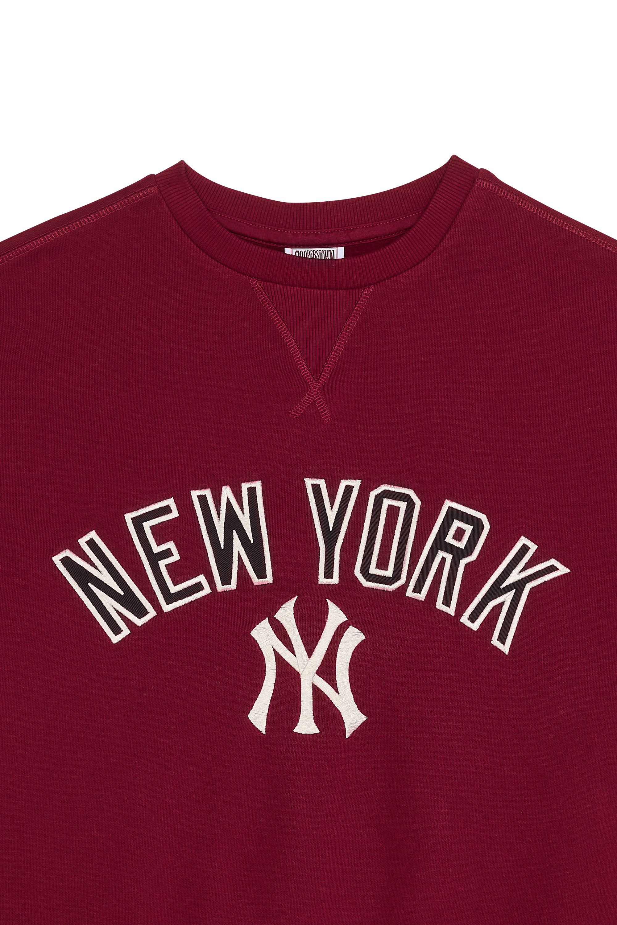 NEW ERA Sweatshirt MLB LARGE LOGO Rouge