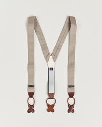 Albert Thurston Linen Braces Blue