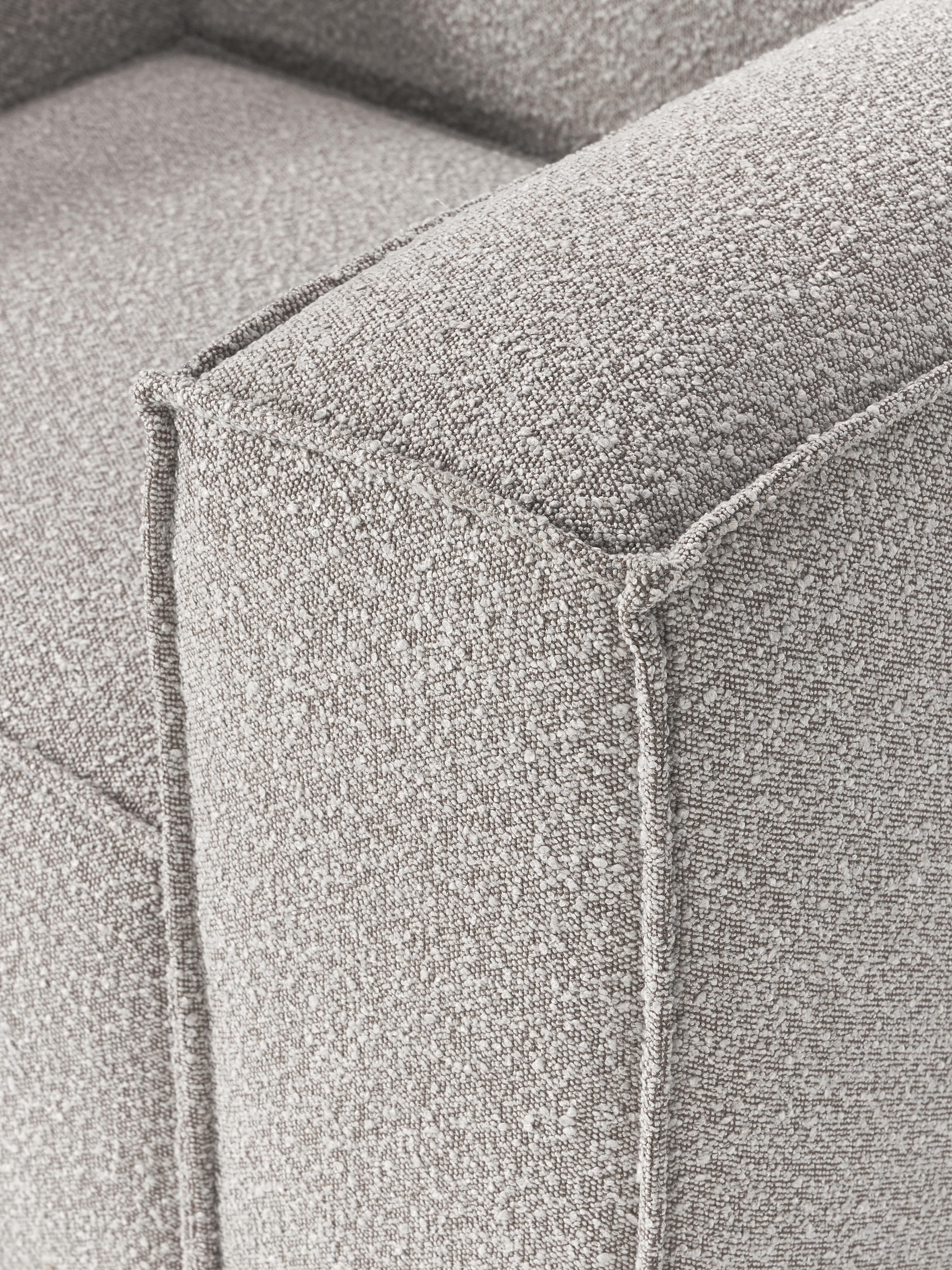 Fauteuil Lennon uit bouclé
