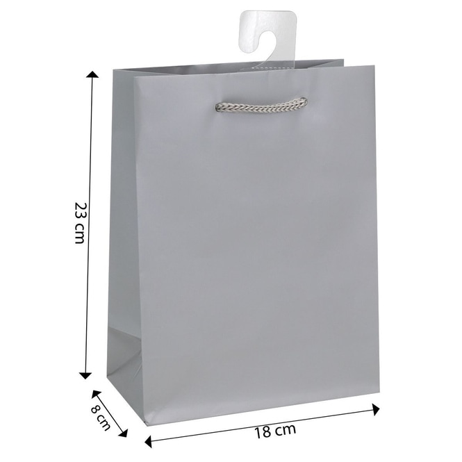 Geschenktasche - Unifarben - Größe M - 1 Stück