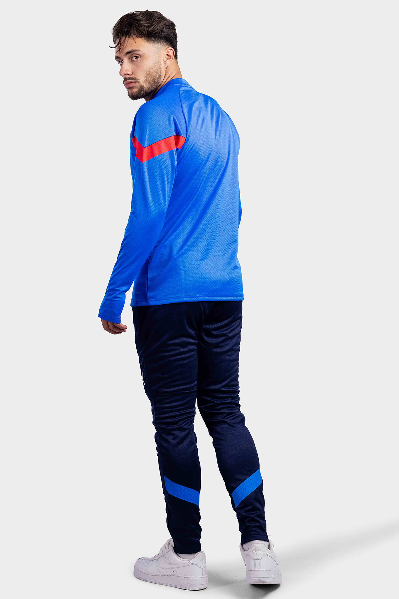 Italië 1/4 Zip Player Trainingspak Senior 2022-2023