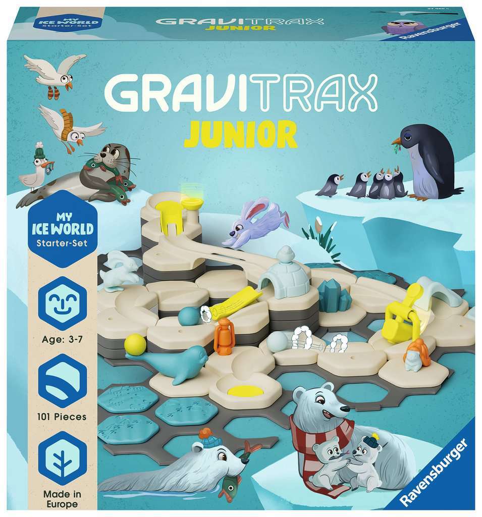 Ravensburger Spiel GraviTrax Junior Starter-Set L Ice
