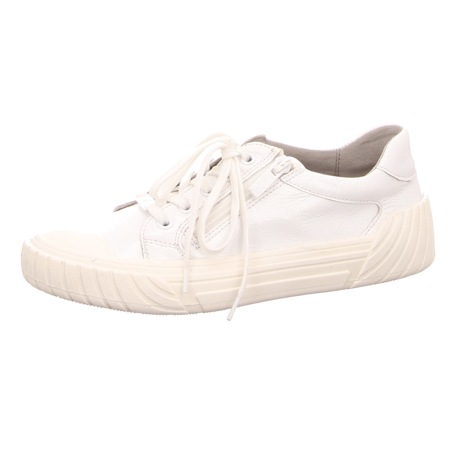 Caprice Schnürhalbschuh weiss/weiss kombi