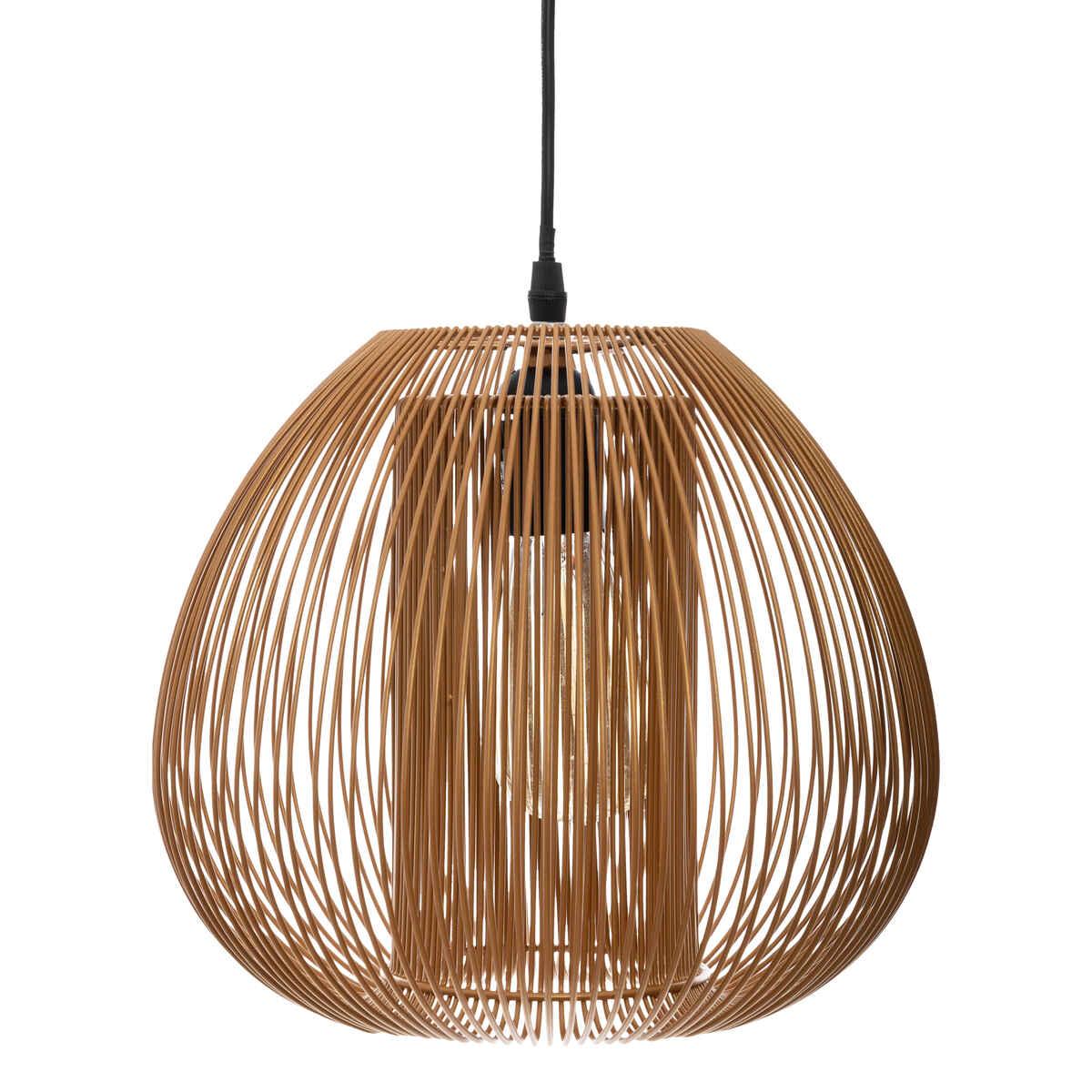 SUSPENSION METAL FILAIRE NODA CUIVRE D.28CM