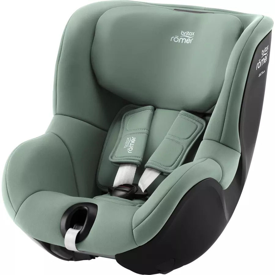 Britax Römer Reboarder Dualfix 3 i-Size Jade Green inklusive Flex Base iSENSE