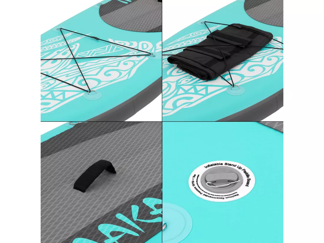 Stand up paddle board gonflable Makani turquoise 320 cm ECD Germany