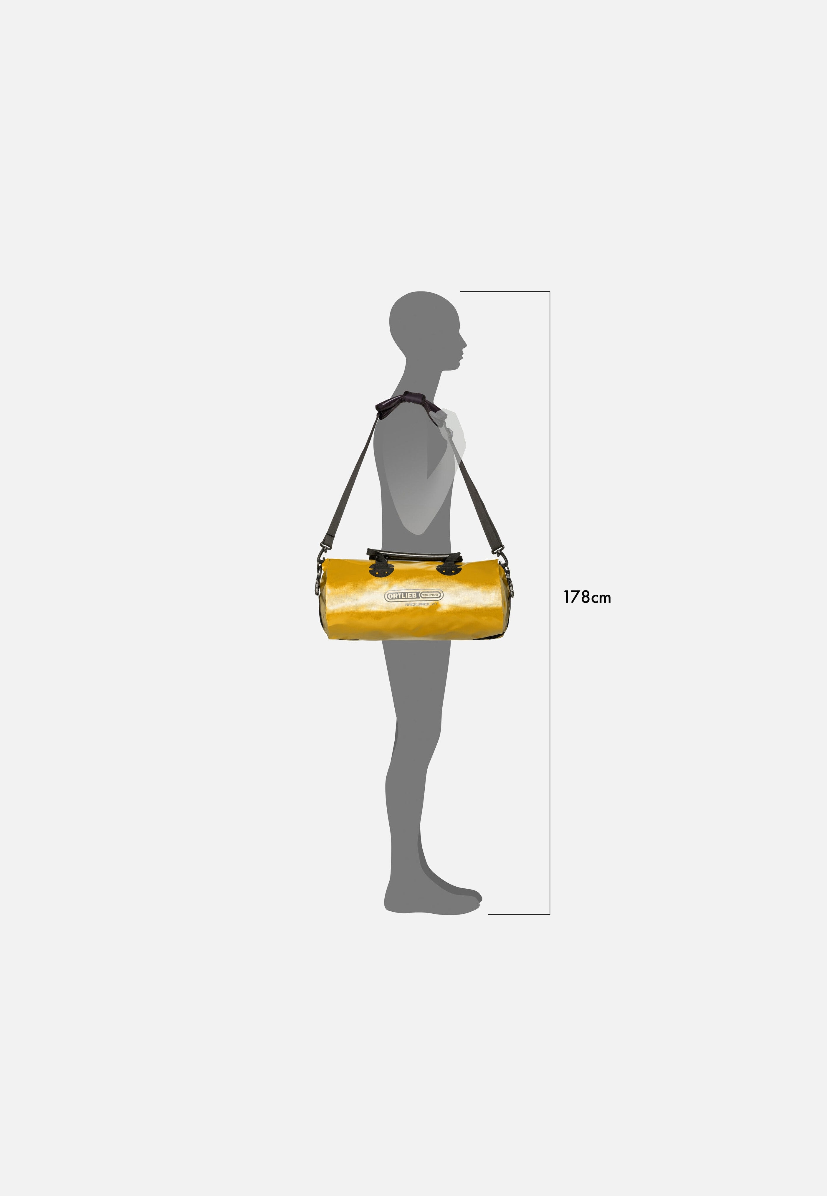 Rack-Pack 24L Sonnengelb - Dufflebag