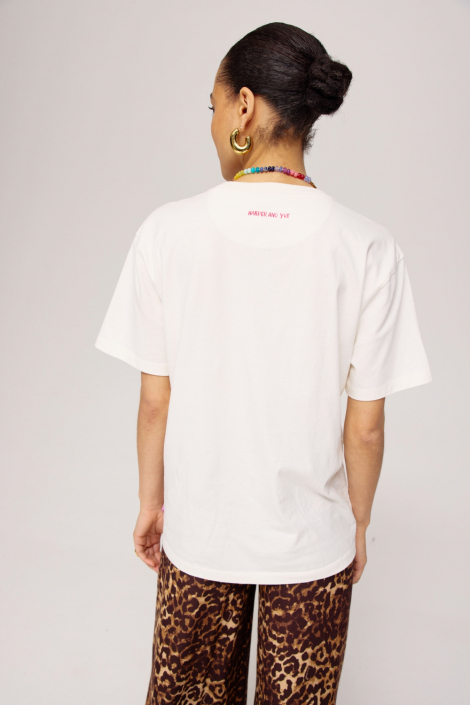 Harper & Yve ecru dames t-shirt