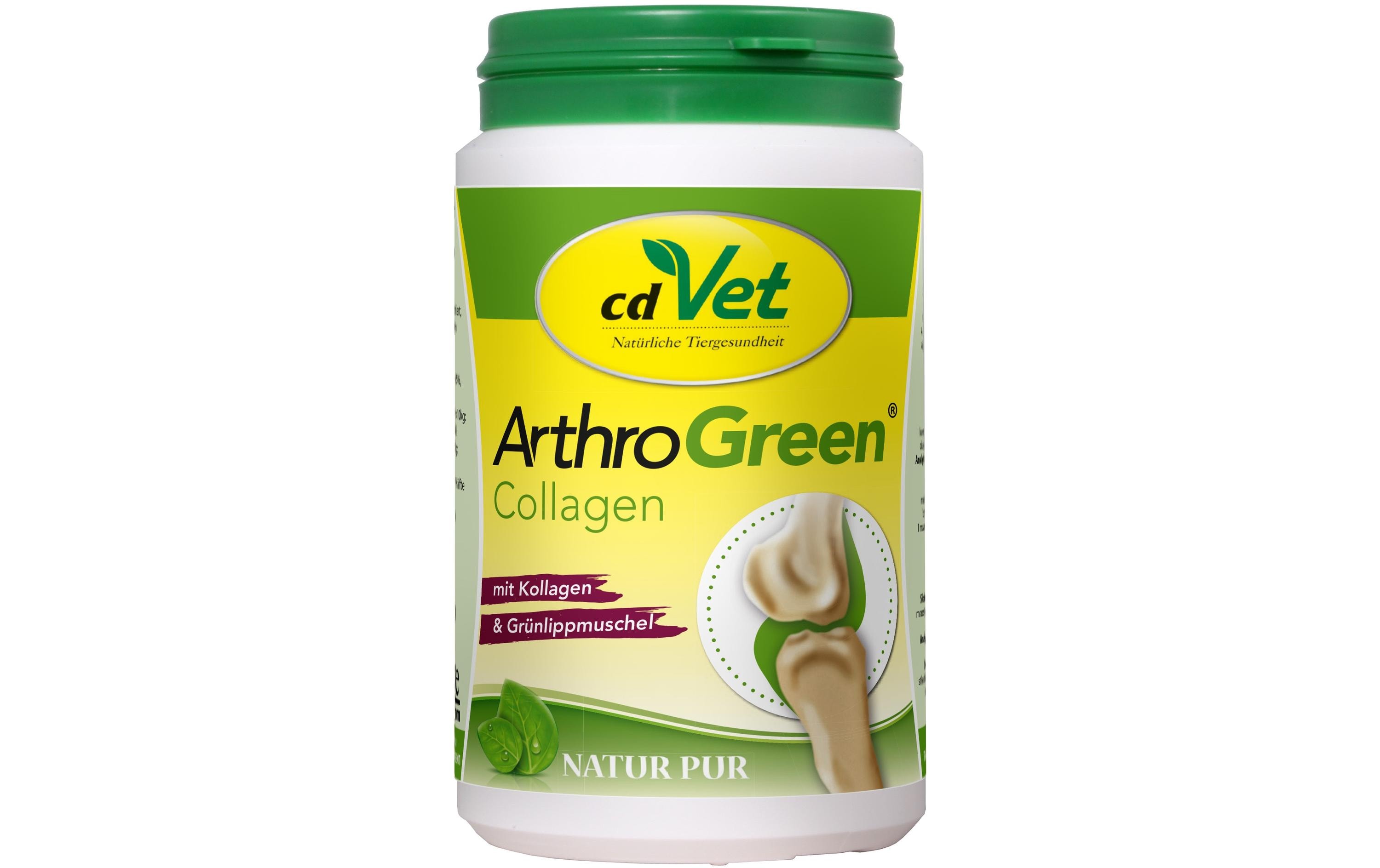 Hunde-Nahrungsergänzung ArthroGreen Collagen, 130 gNahrungsergänzung für Hunde & Katzen