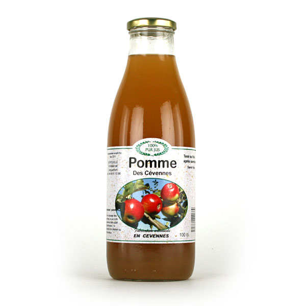 Jus de pommes des montagnes cévenoles