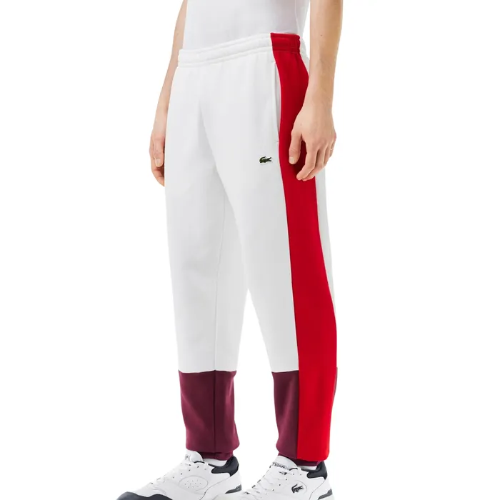 Lacoste Fleece Colorblock Joggingbroek Senior