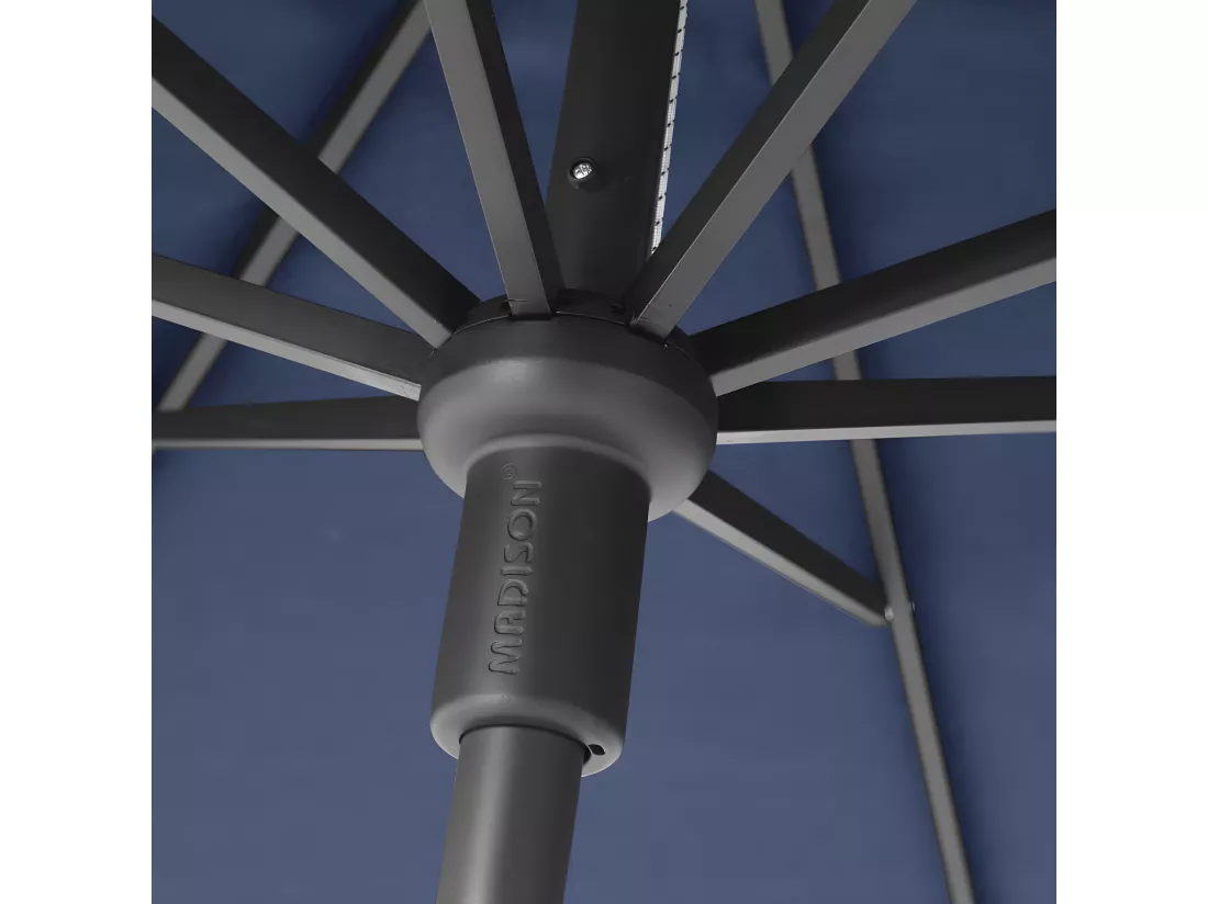 Parasol Paros II Luxe 300 cm Bleu sapr