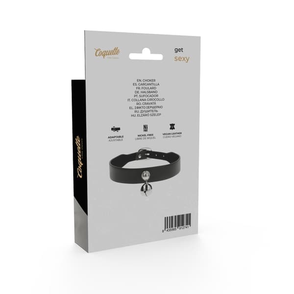 Coquette Chic Desire - Vegan Leather Halskjede Woman Rattle Accessory