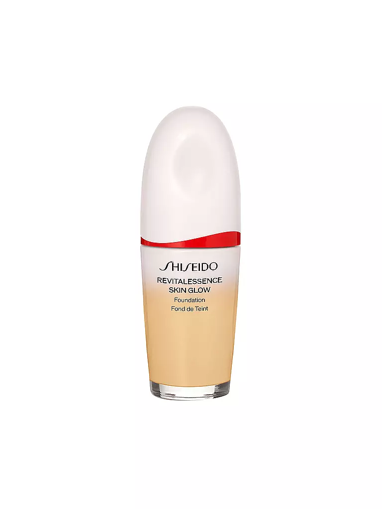 SHISEIDO REVITALESSENCE Skin Glow Foundation SPF30 PA+++ (250 Sand) hellbraun