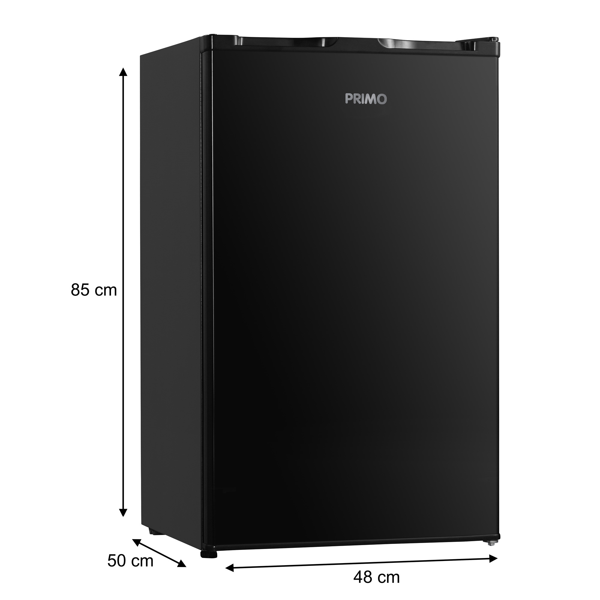 Primo PR150DV 64 liter tafelmodel vriezer - Black
