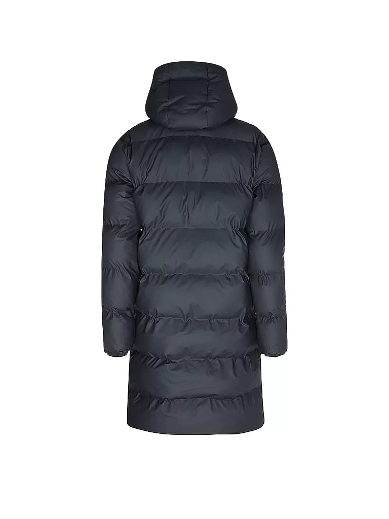 RAINS Steppmantel ALTA LONGER PUFFER JACKET dunkelblau