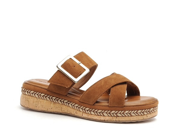 Tamaris mules et sabots plats femme 27217 28 marron
