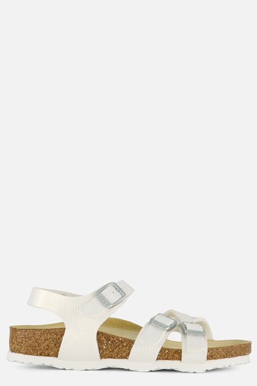 Birkenstock Kumba Kids Sandalen wit Leer