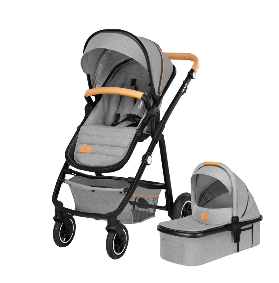 Lionelo Strollers - Lo-Amber 2In1 Kombi vogn - Grey Stone