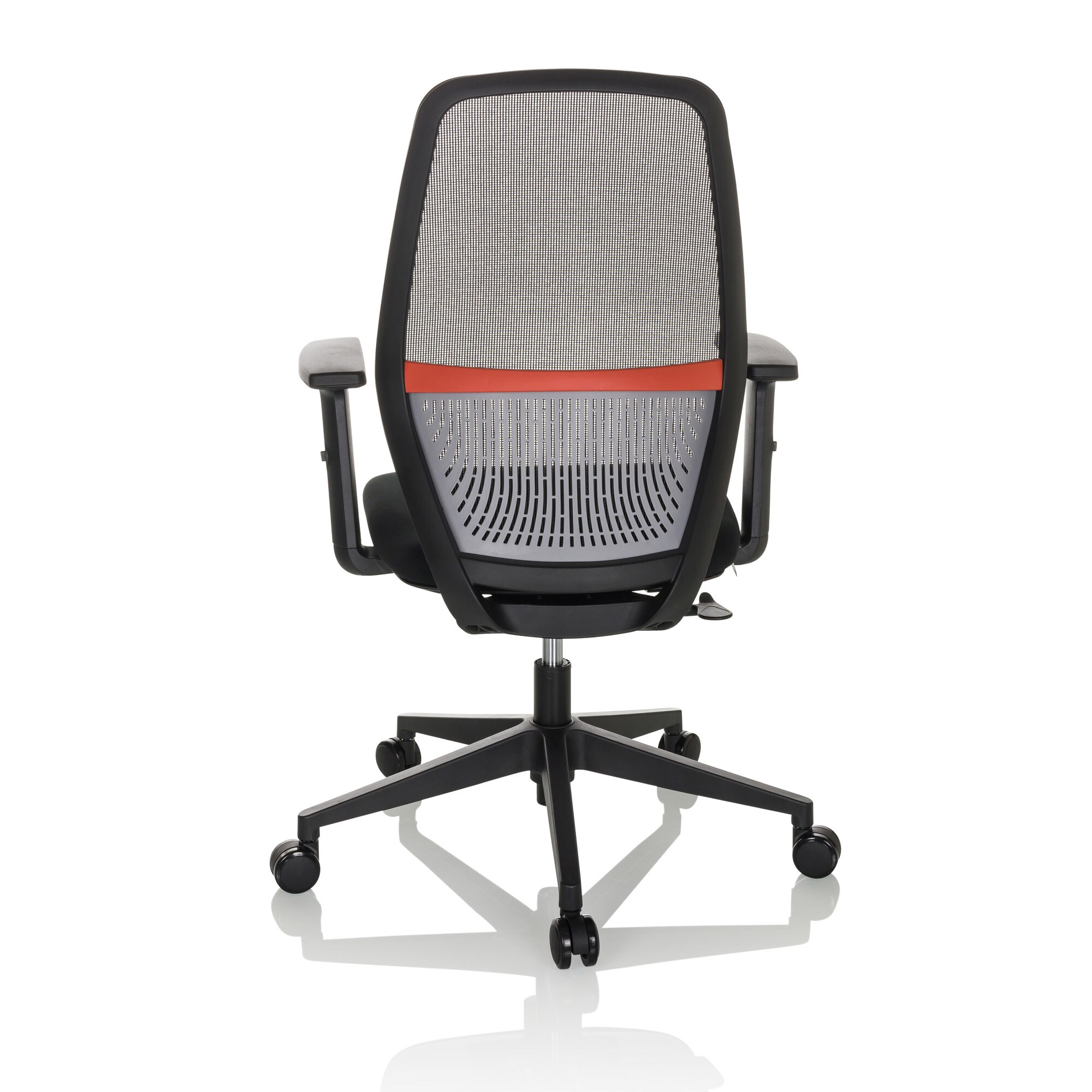 Profi Bürostuhl CARLOW I Stoff/Netzstoff mit Armlehnen hjh OFFICE