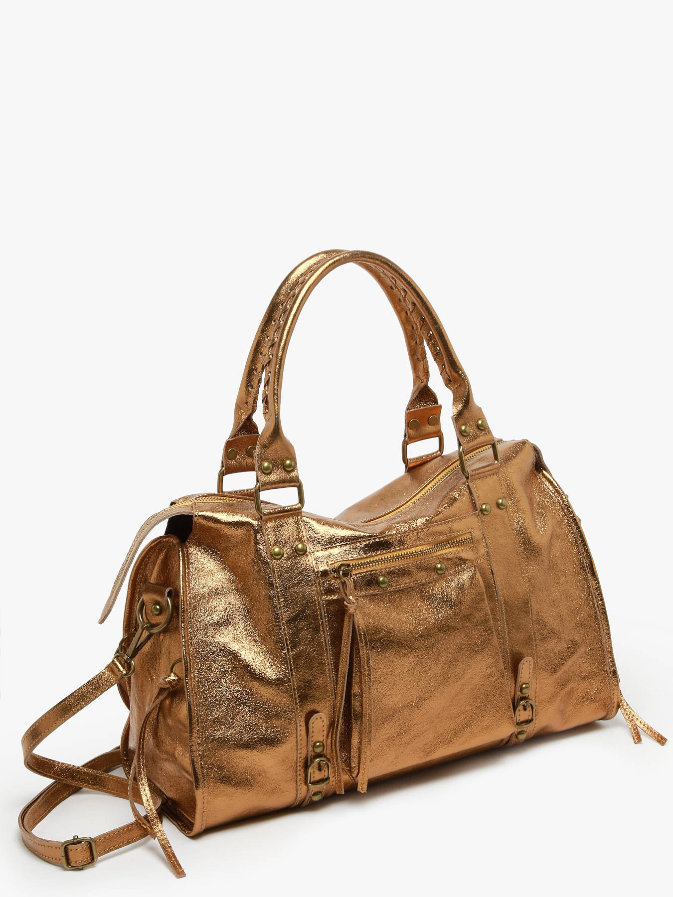 Sac port paule A4 Nine cuir MILANO