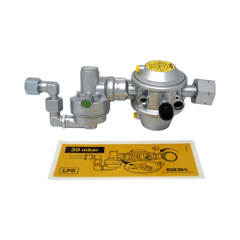 GOK Caramatic DriveOne CS 30 mbar 1,5 kg/h - 105° Einbauposition
