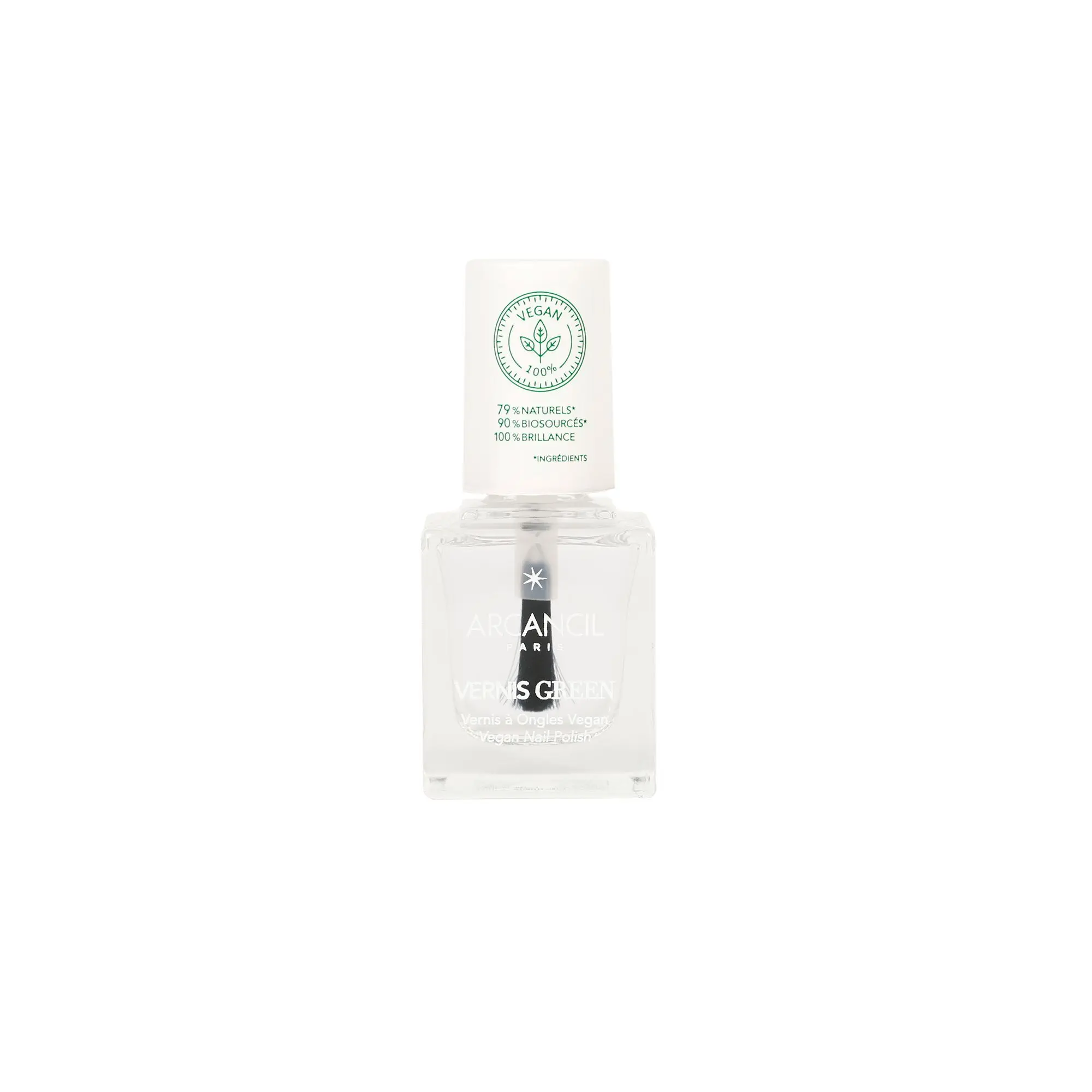 Le Lab Végétal by Arcancil - VERNIS GREEN Fini ultra-brillant- Vernis à ongles