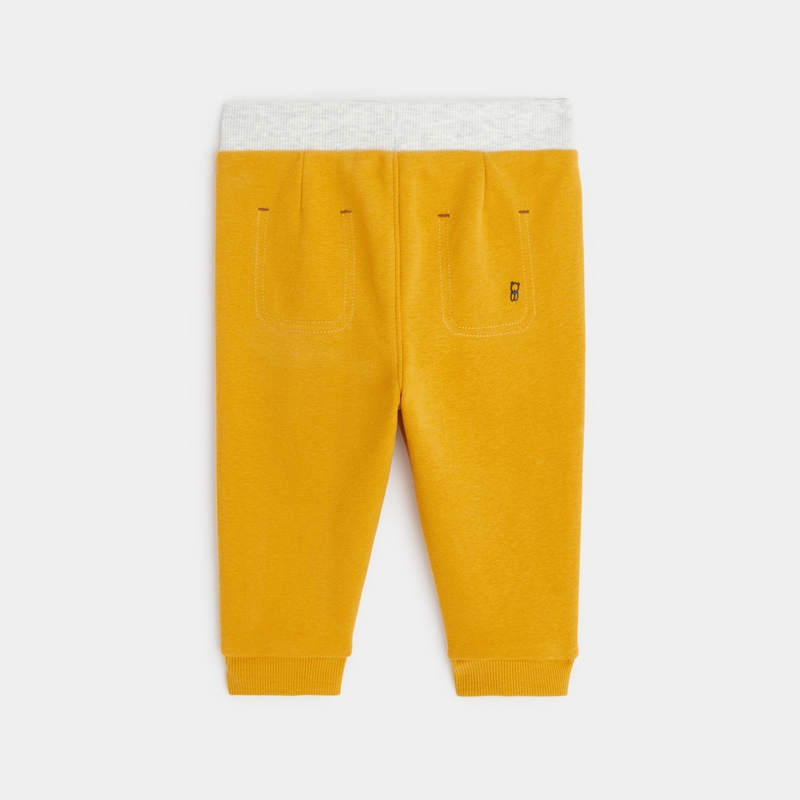 Pantalon jogging jaune bébé garçon
