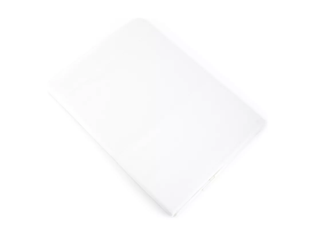 Drap plat uni 270x310 cm coton ALTO Blanc