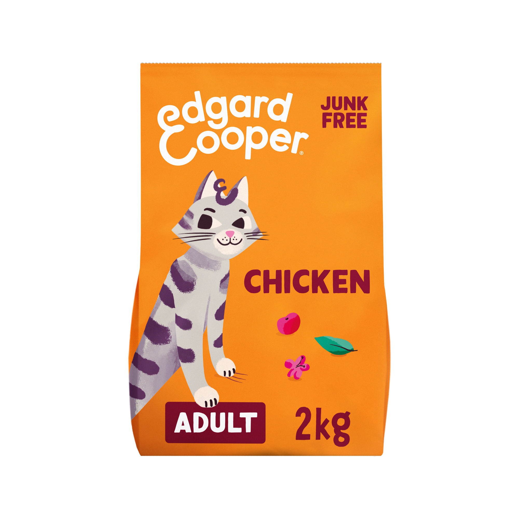 Edgard & Cooper Adult Cat - Vrije Uitloop Kip - Kibbles