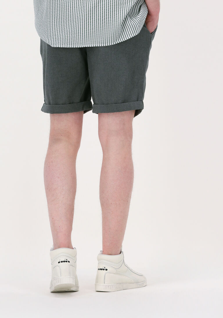 SELECTED HOMME donkergroene selected homme korte broek slhcomfort-luton flex shorts w