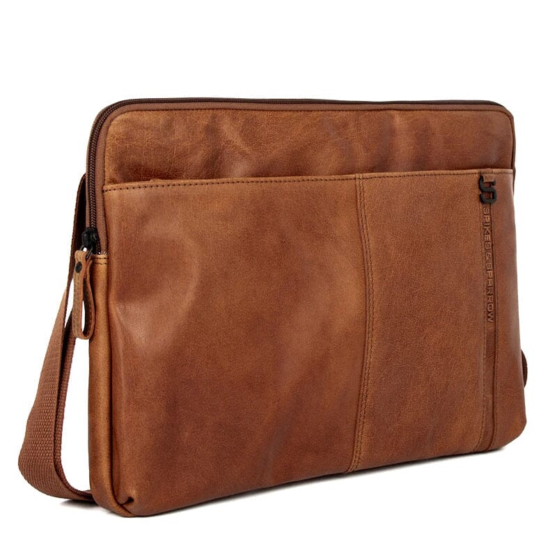 Spikes & Sparrow Bronco Atlanta Laptop Sleeve / -Bag 12'' Brandy