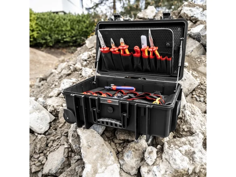 Knipex 00 21 33 E, Rød, Gul, 550 mm, 223 mm, 344 mm, 10,1 kg, 22 værktøjer