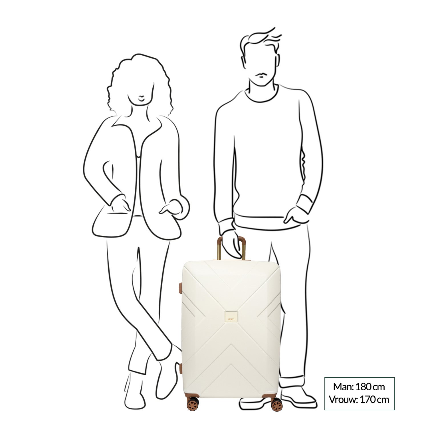 Oistr Florence Trolley 74 white