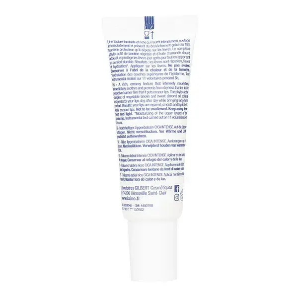 LAINO Baume lèvres riche cica intense tube 10ml