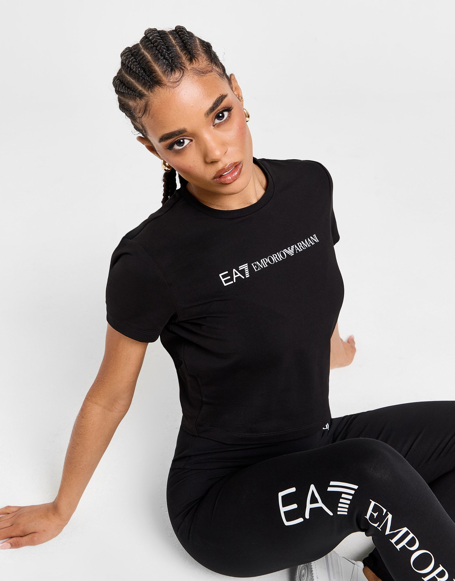 Emporio Armani EA7 Legging Logo Femme