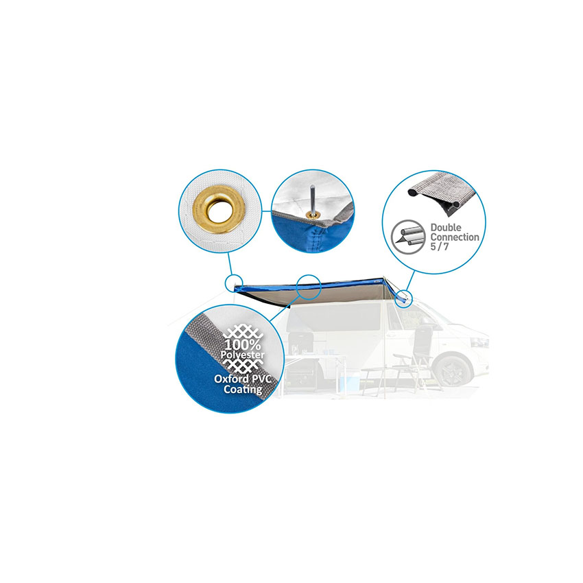 Brunner Sunny Van Roof 300 zonneluifel - 300 x 240 cm