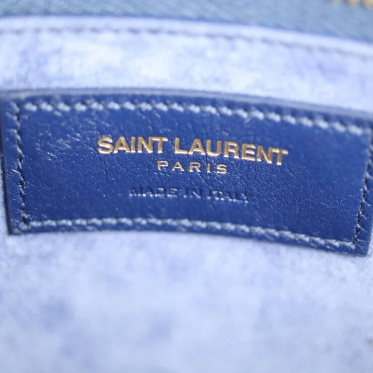 Yves Saint Laurent Vintage Yves Saint Laurent Handbag Blue