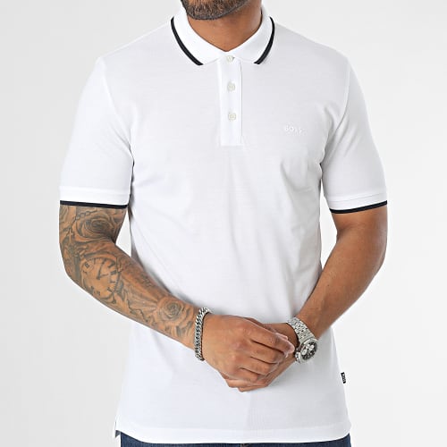 Polo Manches Courtes Parlay 190 50494697 Blanc