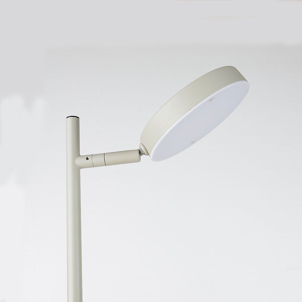 ARCO Stehleuchte - Grau / H: 140.0 cm x D: 23.0 cm
