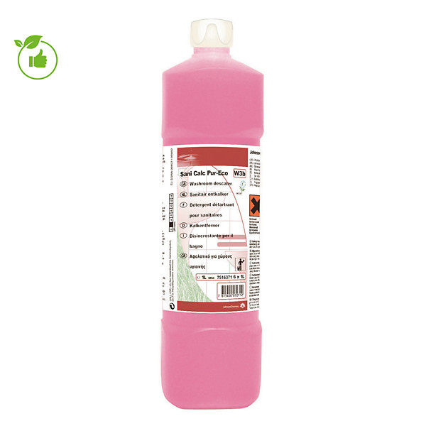 Nettoyant sanitaires détartrant Taski Sani Calc Pur-Eco 1 L
