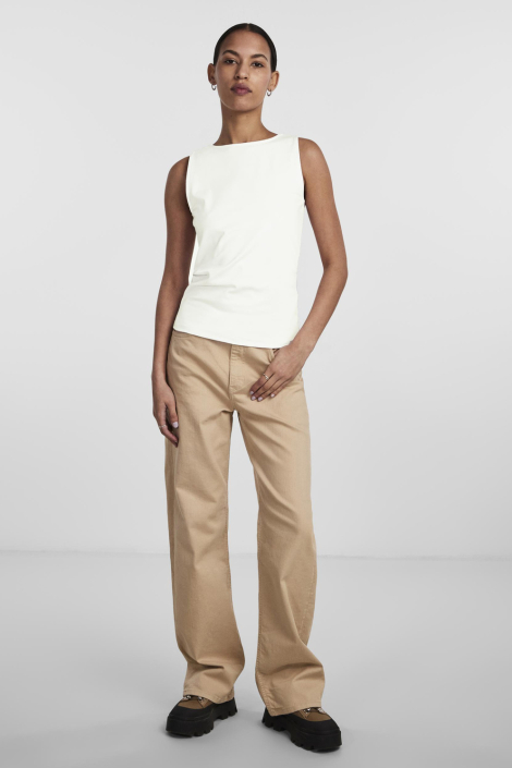 Pieces witte dames top