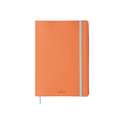 Oberthur Carmen - Carnet de notes souple A5 - ligné - 200 pages - corail