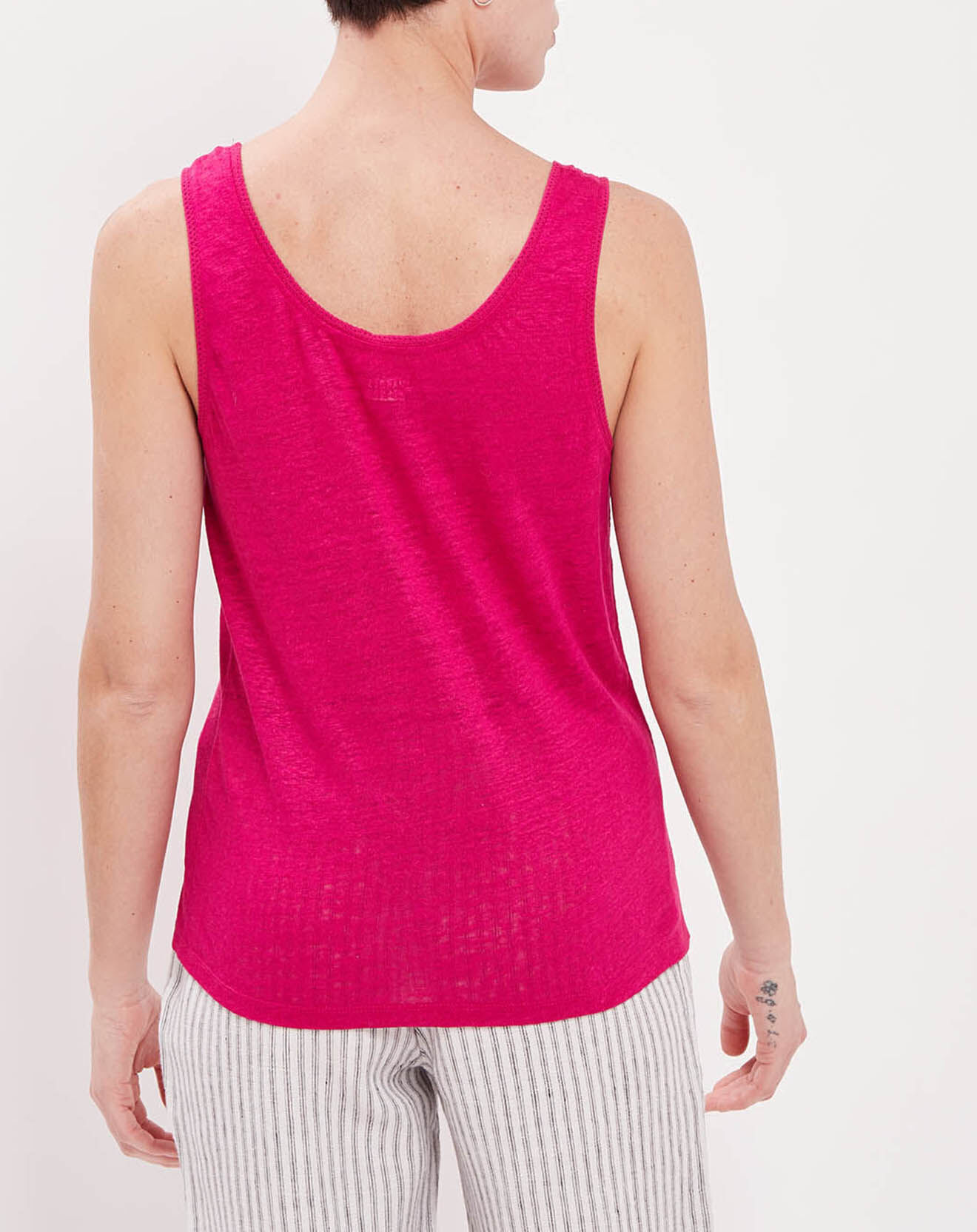 Harris Wilson T-Shirt 100% Lin Jeson hortensia