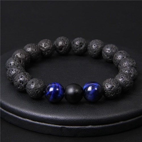Bracelet courage en œil de faucon