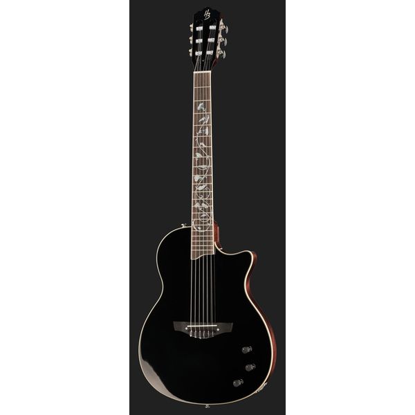 Harley Benton Nashville Nylon Plus BK w/Bag