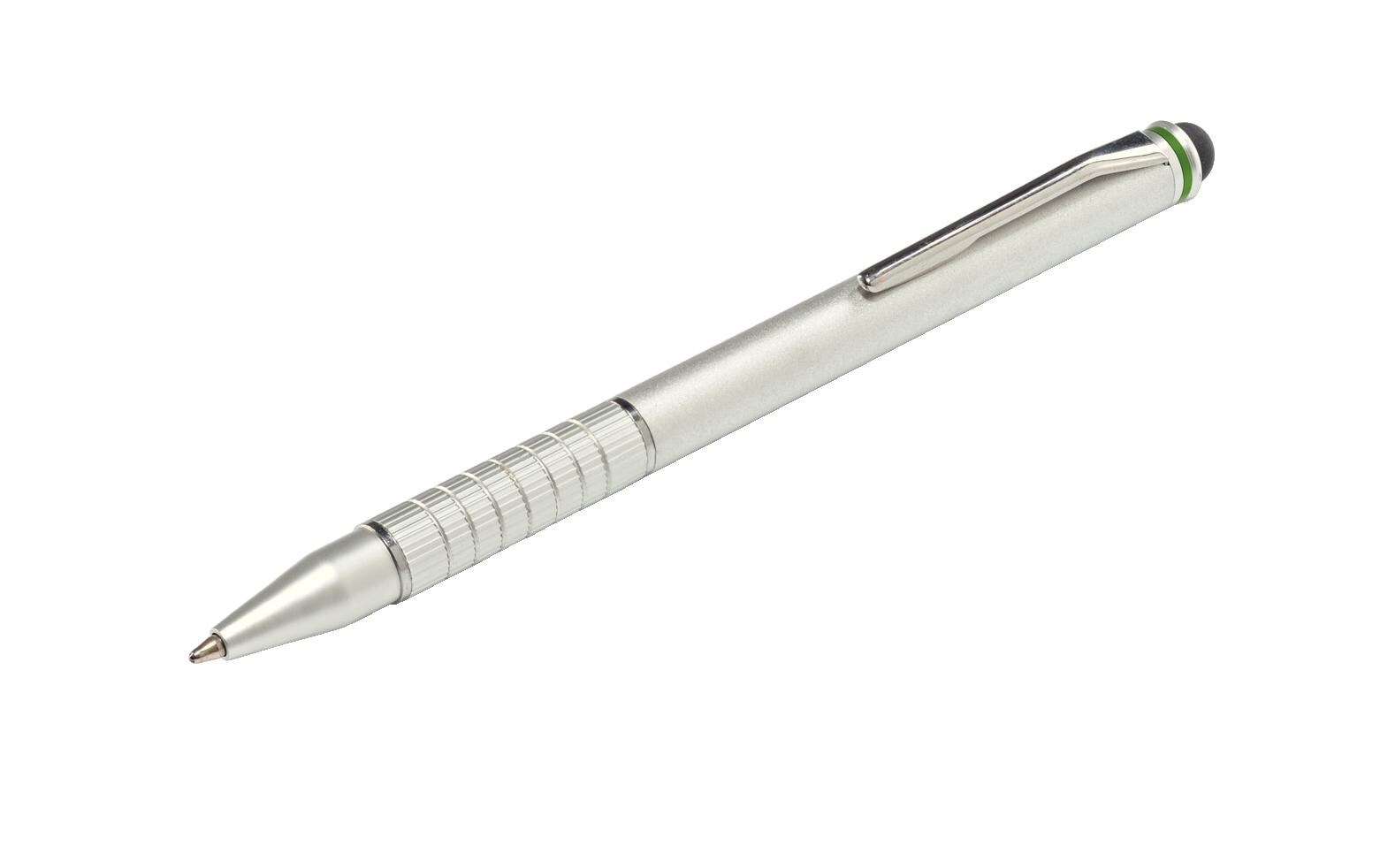 Eingabestift Stylus 2 in 1 SilberTouchpen mit 2 Funktionen