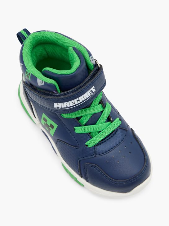 Minecraft Hoher Sneaker Blau